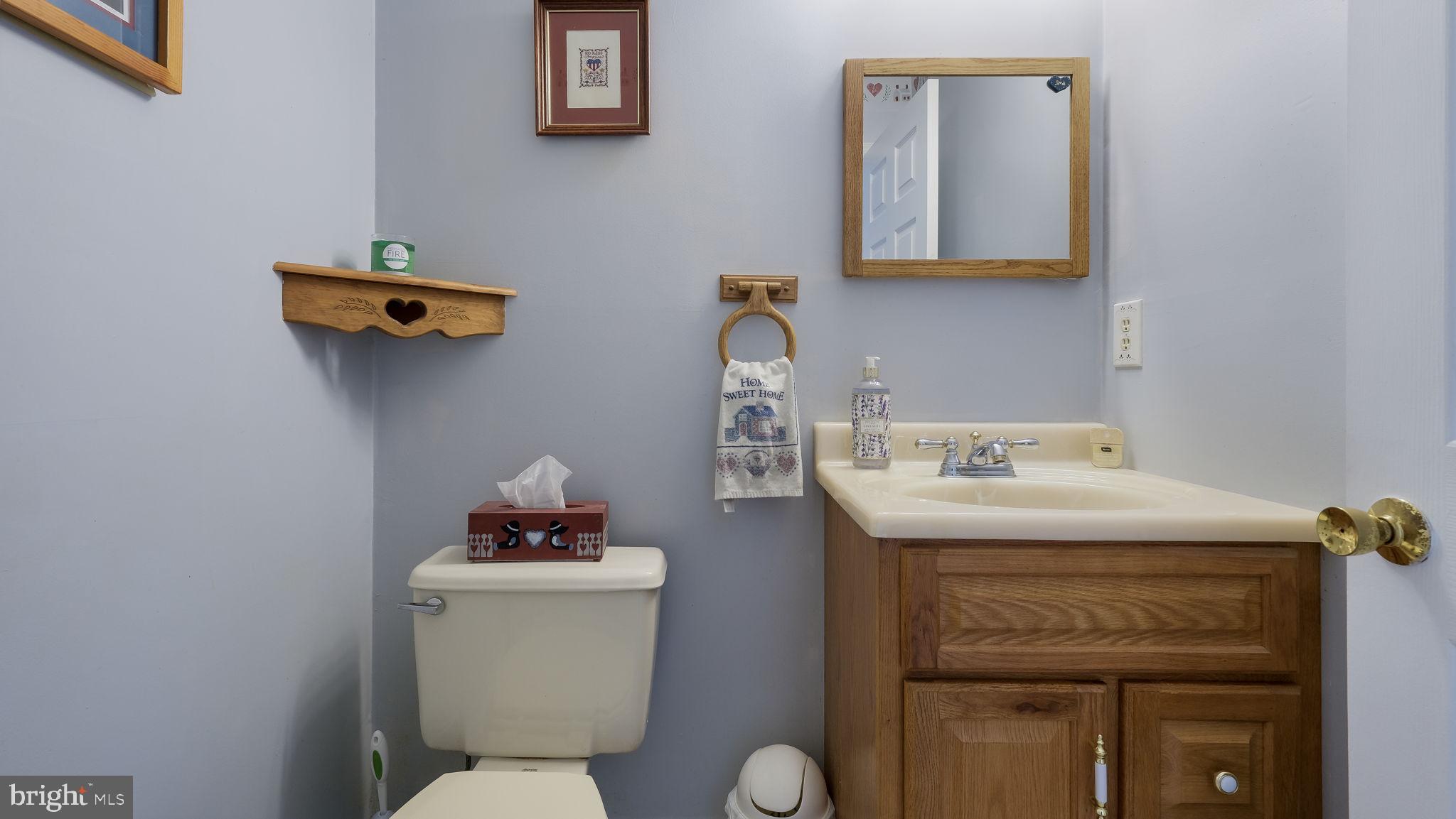 1267 Holly Road Warrington, PA 18976 - Photo 19 of 42 a bathroom with a sink mirror and toilet