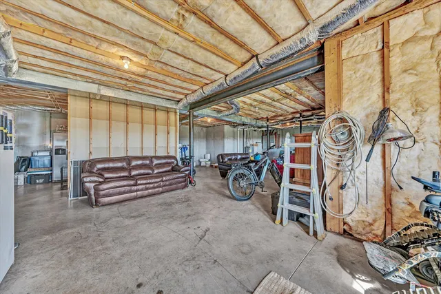 a view of a mountain view with mountains in the background