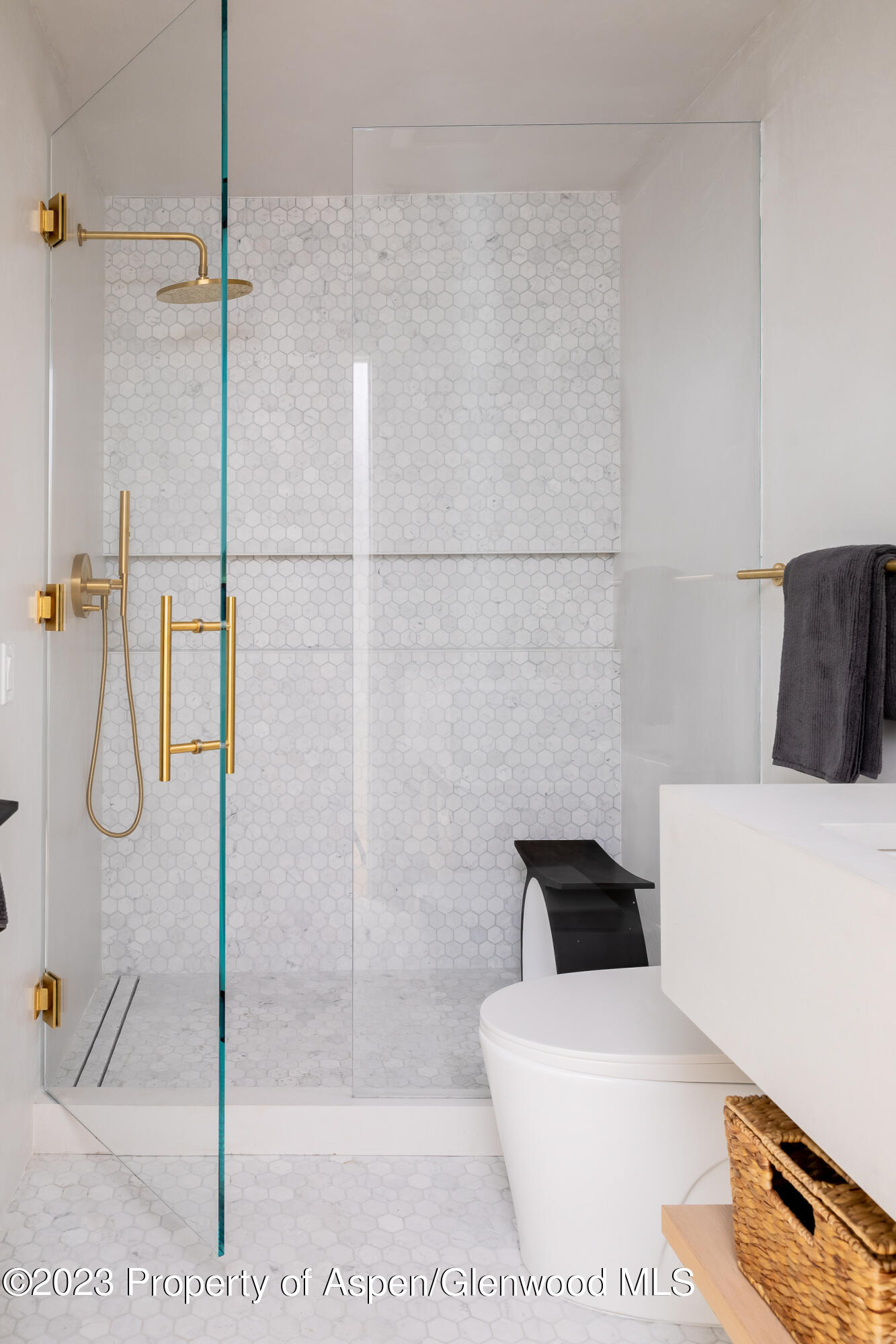 125 West Main Street Aspen, CO 81611 - Photo 35 of 52 a bathroom with a shower