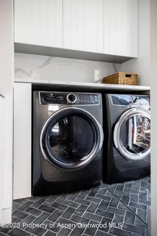 a black and white checkered floor
