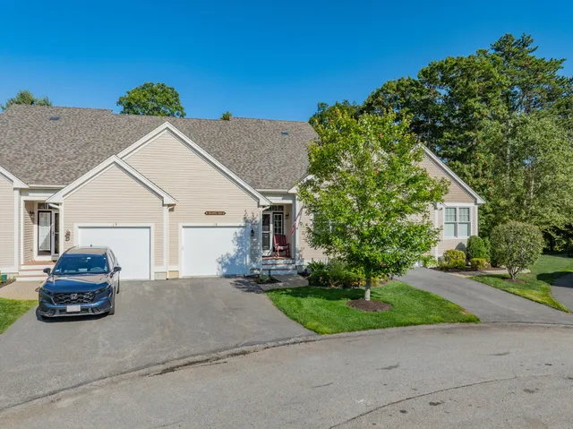 a house view with a outdoor space