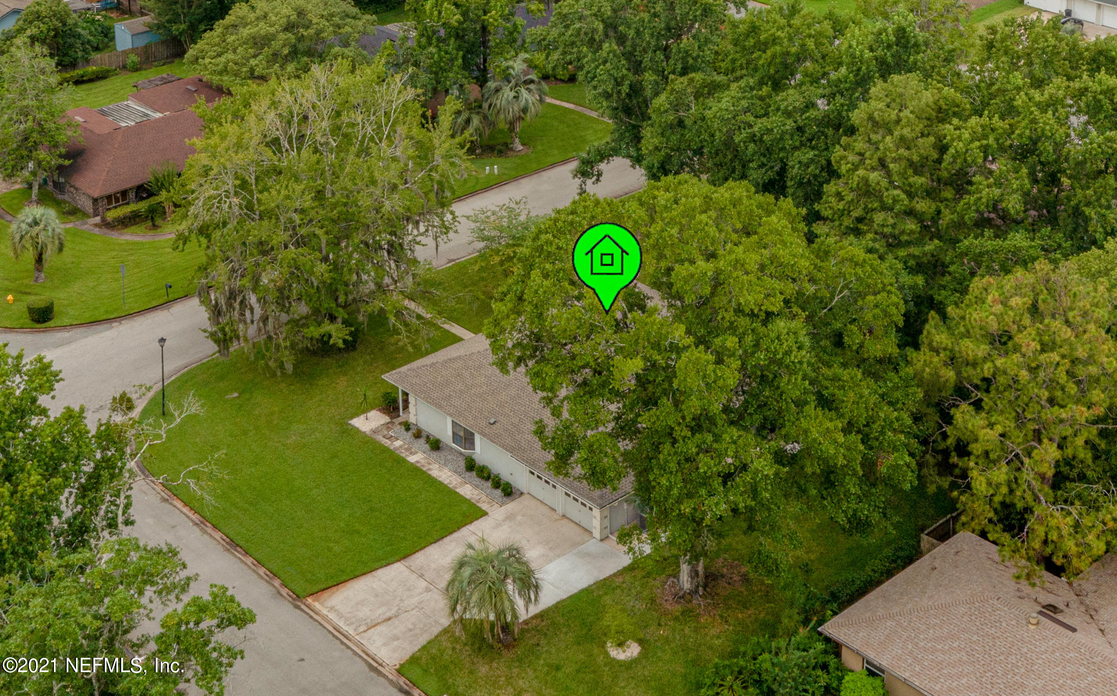 11705 Edinburgh Way Jacksonville, FL 32223 - Photo 30 of 33 an aerial view of a house