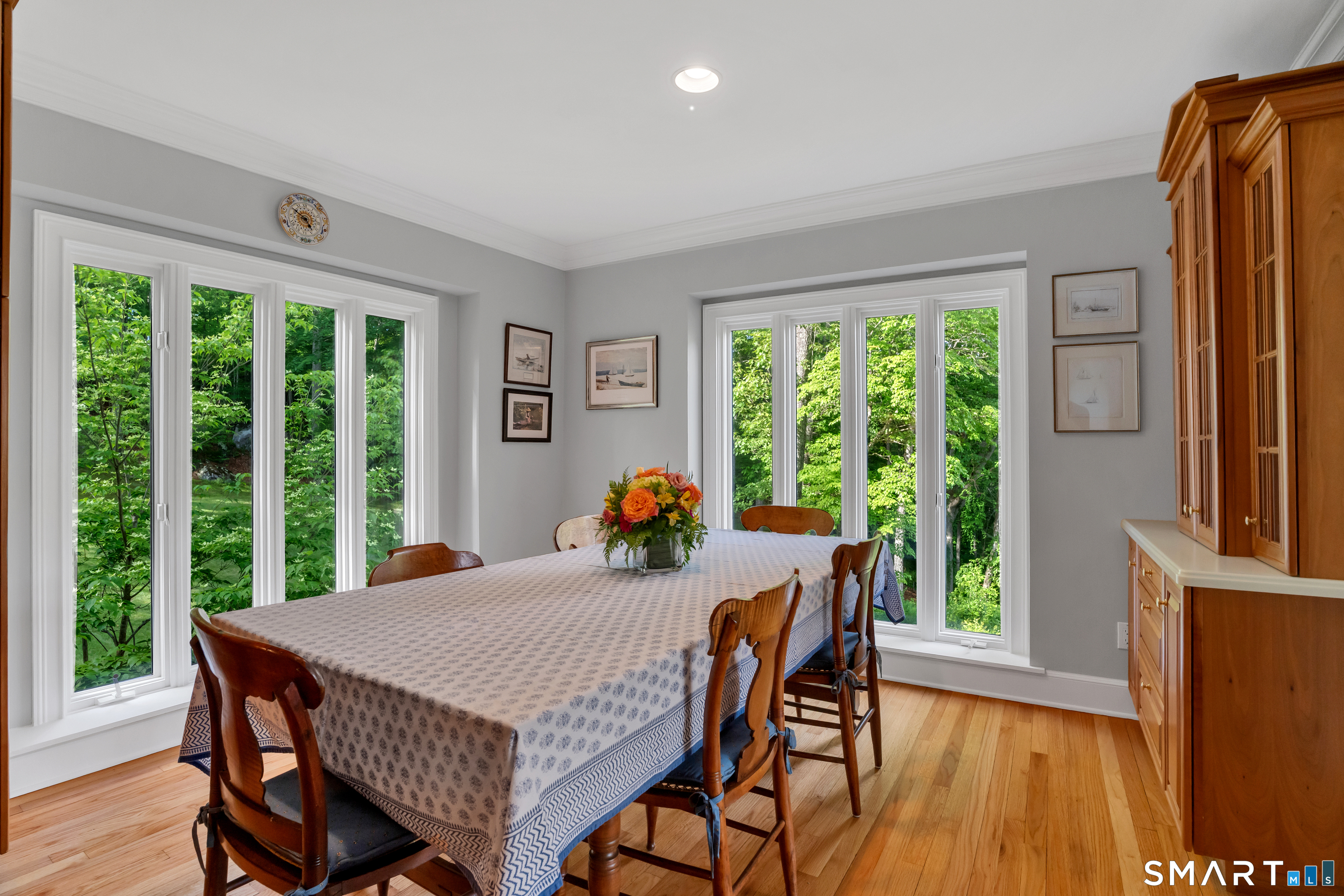 253-4 Grassy Hill Road Lyme, CT 06371 - Photo 15 of 40 light-filled eat-in kitchen