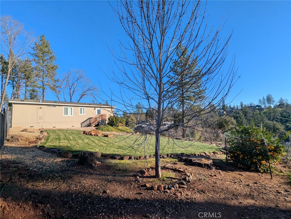 1658 Jaramillo Lane Paradise, CA 95969 - Photo 43 of 54 a view of a wooden fence under a large tree