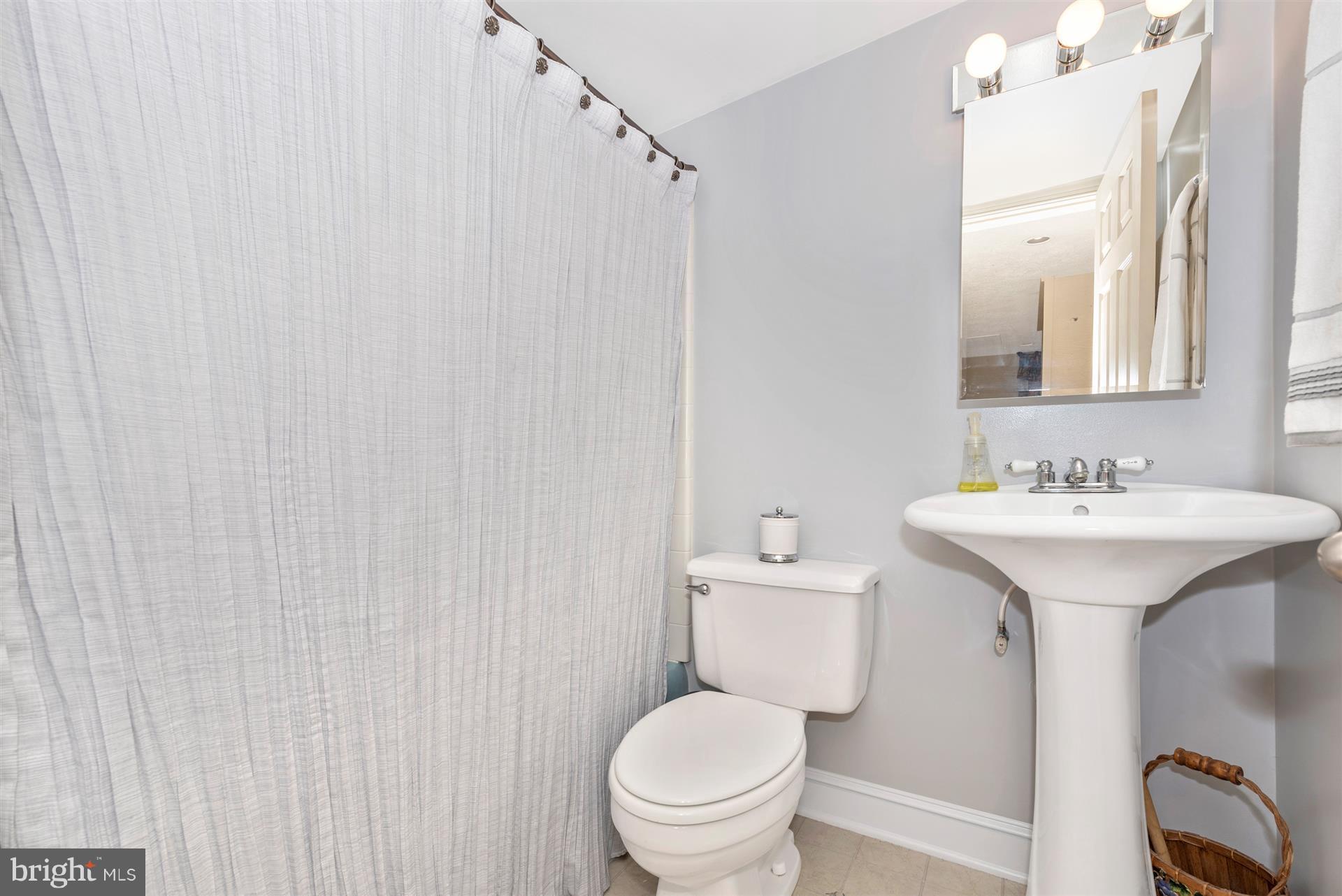 1210 Florence Road Mount Airy, MD 21771 - Photo 15 of 30 a bathroom with a sink a toilet and a mirror