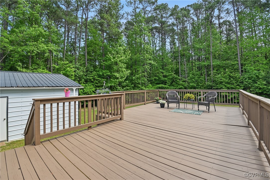 14609 Gatewood Road Dewitt, VA 23840 - Photo 20 of 25 View of wooden deck