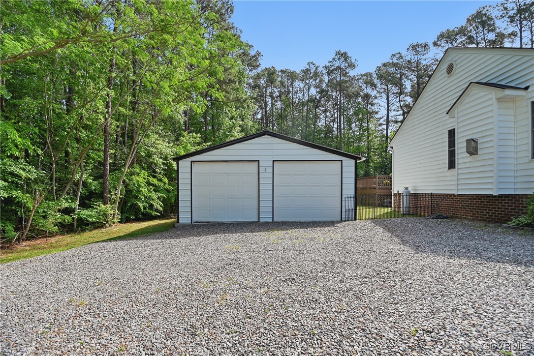 14609 Gatewood Road Dewitt, VA 23840 - Photo 21 of 25 View of detached garage