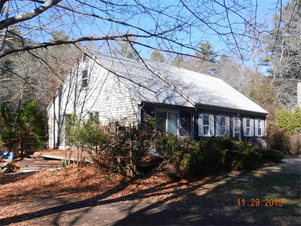 78 Alley Road Rochester, MA 02770 - Photo 2 of 11 a view of a house with a small yard and floor to ceiling window