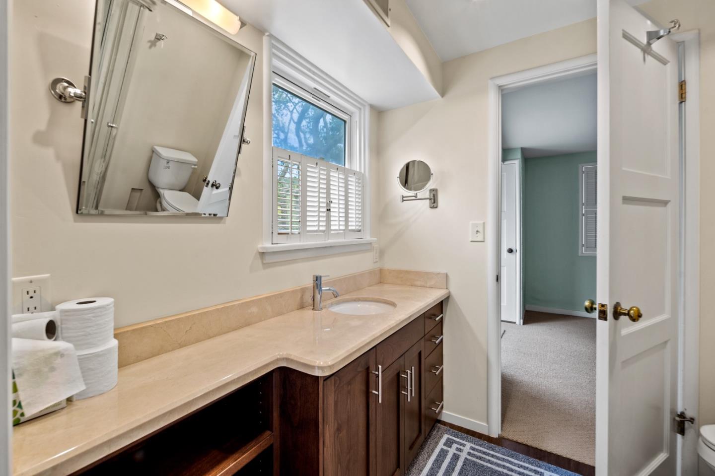 0 Junipero Carmel, CA 93923 - Photo 28 of 42 a bathroom with a sink and a mirror