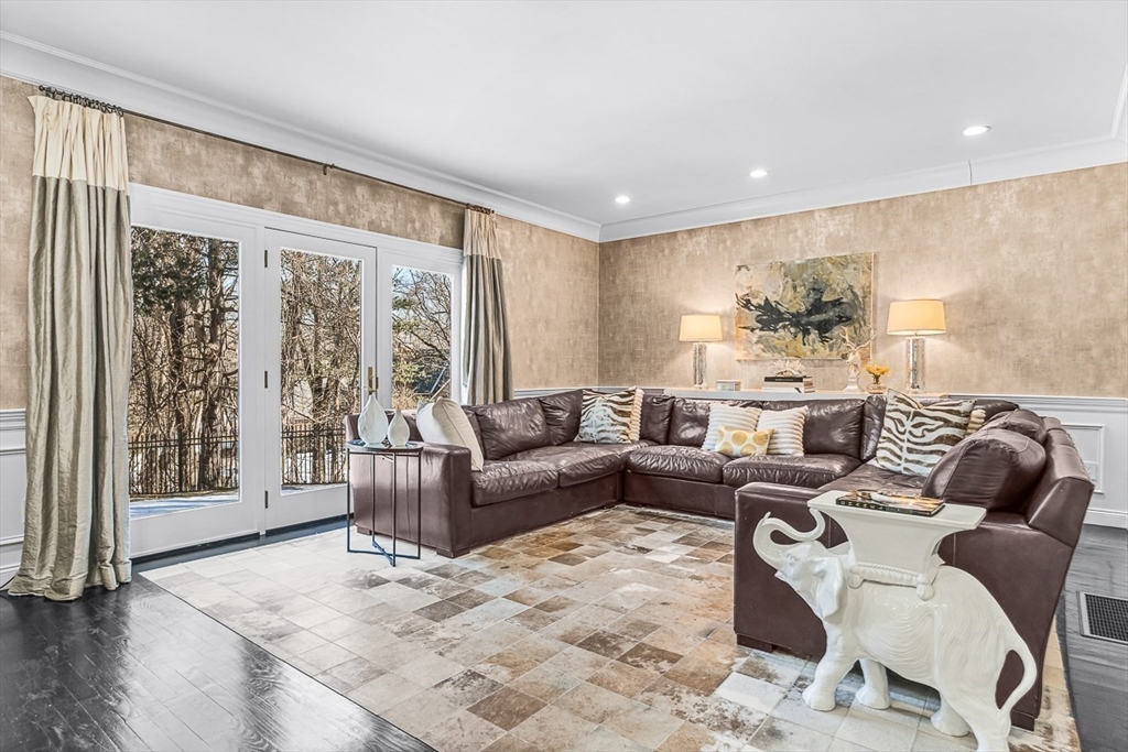 78 Byron Road Weston, MA 02493 - Photo 6 of 17 a living room with furniture and a large window