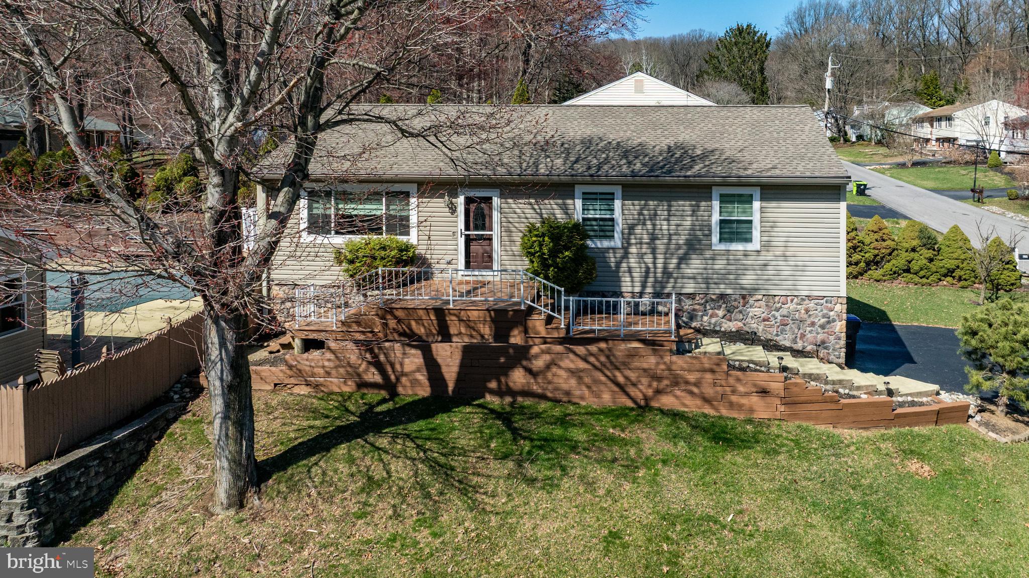 274 Birch Street Newark, DE 19711 - Photo 32 of 41 a view of a house with backyard and sitting area