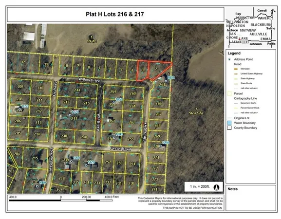 $6,000 | Plat H Lot 216-217 Plat H Drive, Odessa, MO 64076
