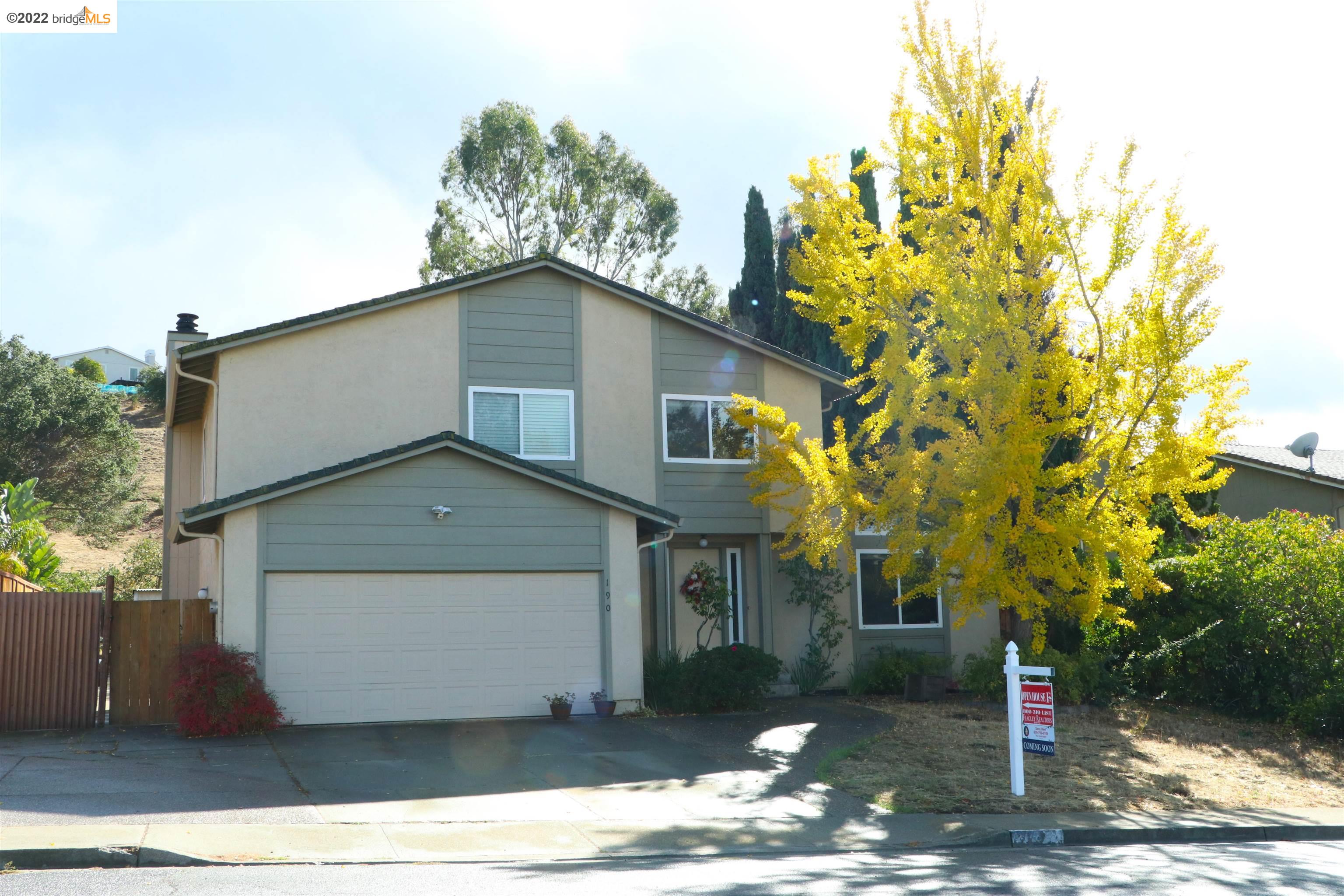 190 Violet Road Hercules, CA 94547 - Photo 1 of 1 a front view of a house with a yard