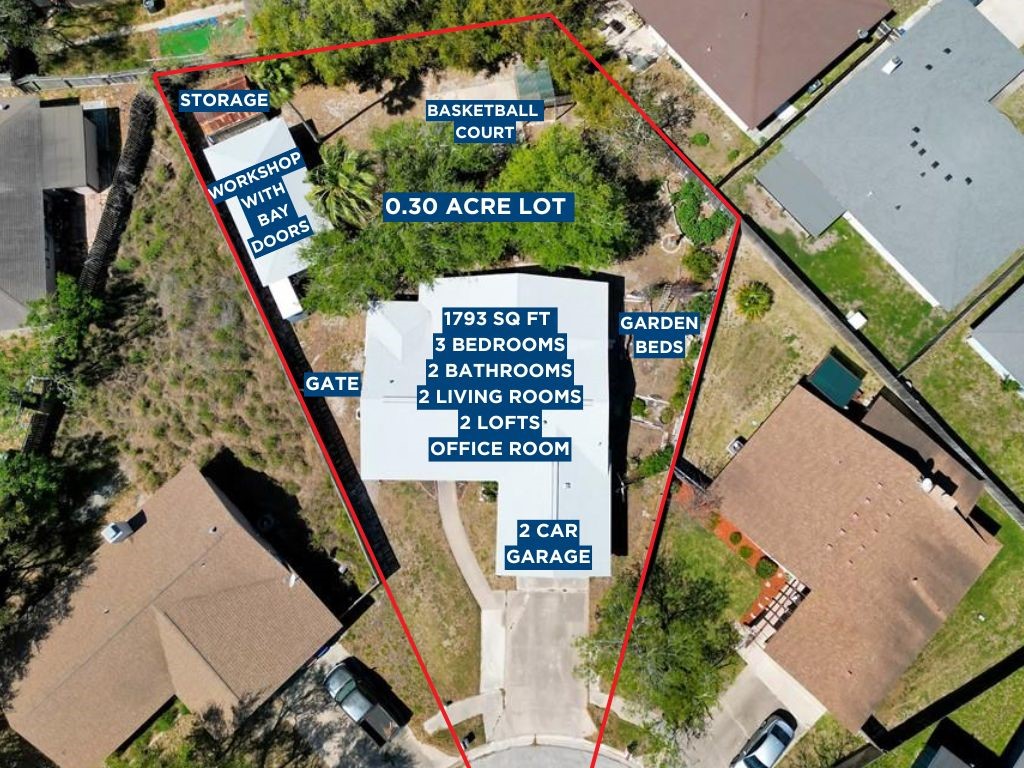 910 Twite Circle Corpus Christi, TX 78418 - Photo 4 of 39 an aerial view of a large building