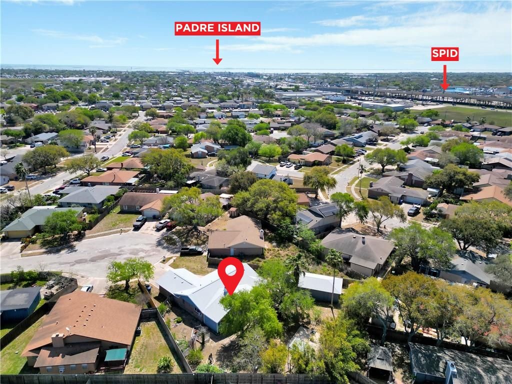 910 Twite Circle Corpus Christi, TX 78418 - Photo 8 of 39 an aerial view of city