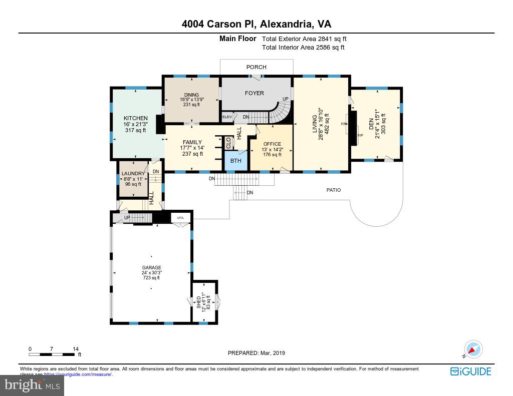 4004 Carson Place Alexandria, VA 22304 - Photo 23 of 93 Main Floor layout