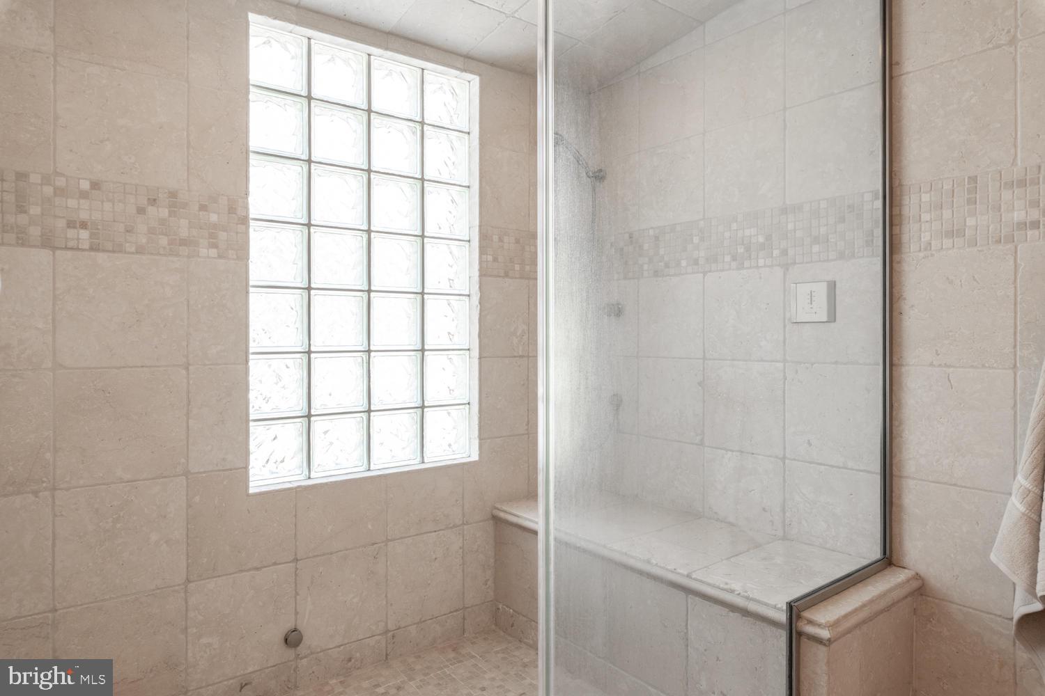 4004 Carson Place Alexandria, VA 22304 - Photo 53 of 93 Glass steam shower with bench