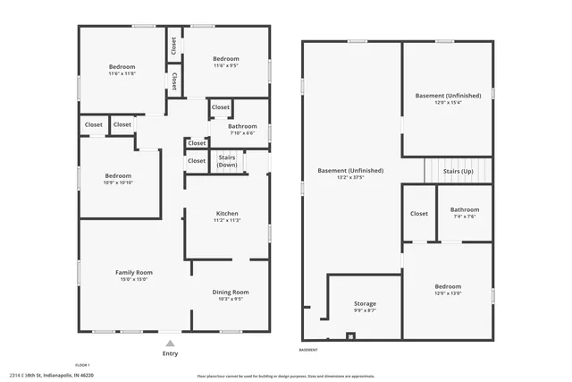 $257,500 | 2314 East 58th Street, Indianapolis, IN 46220