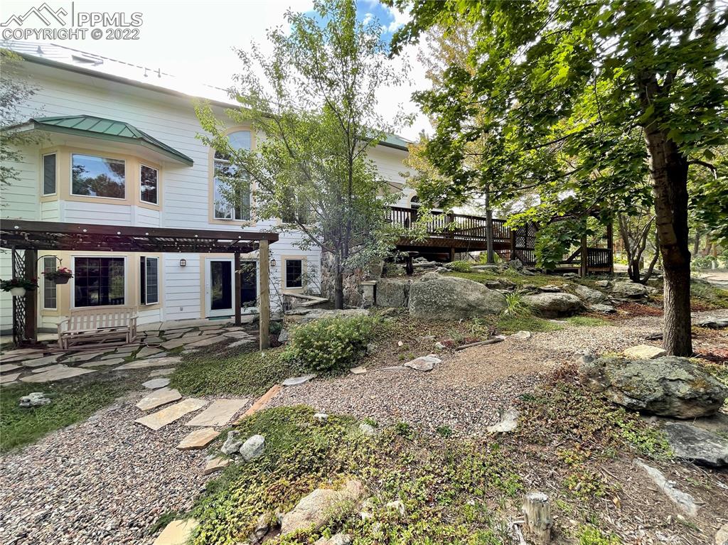 Undisclosed Address Elbert, CO 80106 - Photo 28 of 37 a view of a yard in front of a house