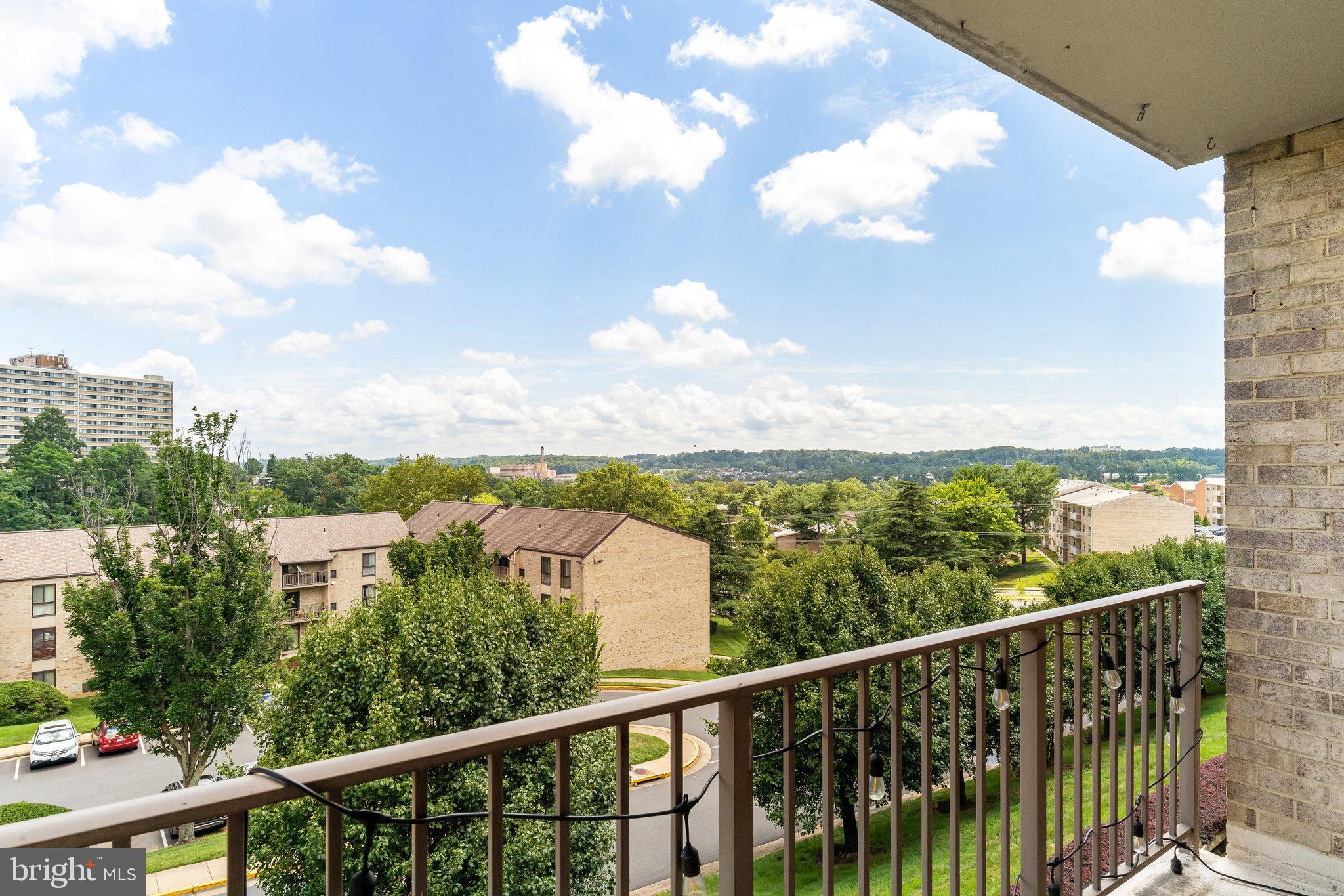 6143 Edsall Road, Unit J Alexandria, VA 22304 - Photo 17 of 23 a view of a city from a balcony