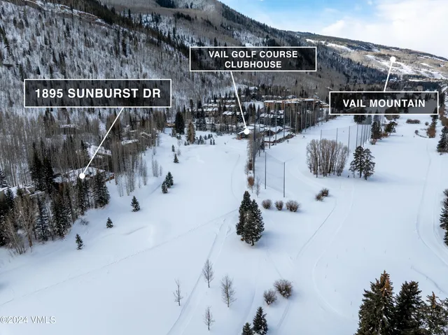 $3,995,000 | 1895 Sunburst Drive, Unit A (WEST SIDE), Vail, CO 81657