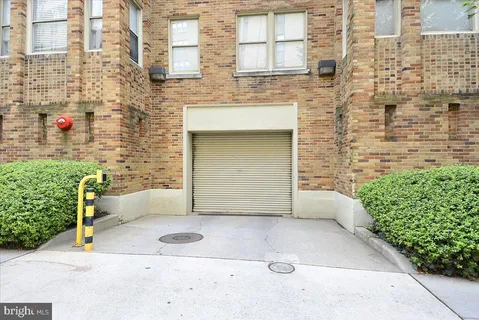 a view of entrance gate of a building