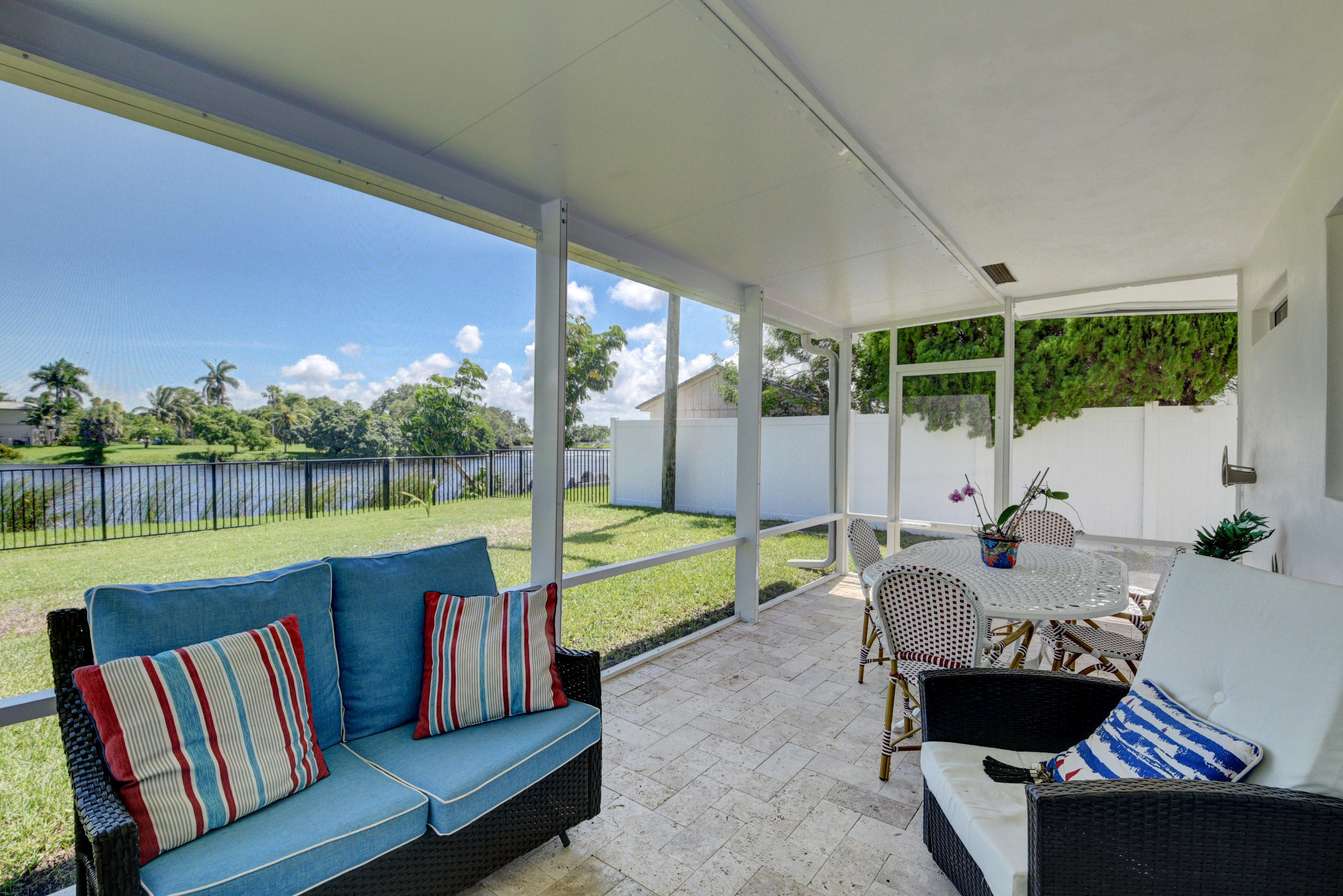 1068 Southwest 7th Street Boca Raton, FL 33486 - Photo 36 of 48 Screened Covered Patio