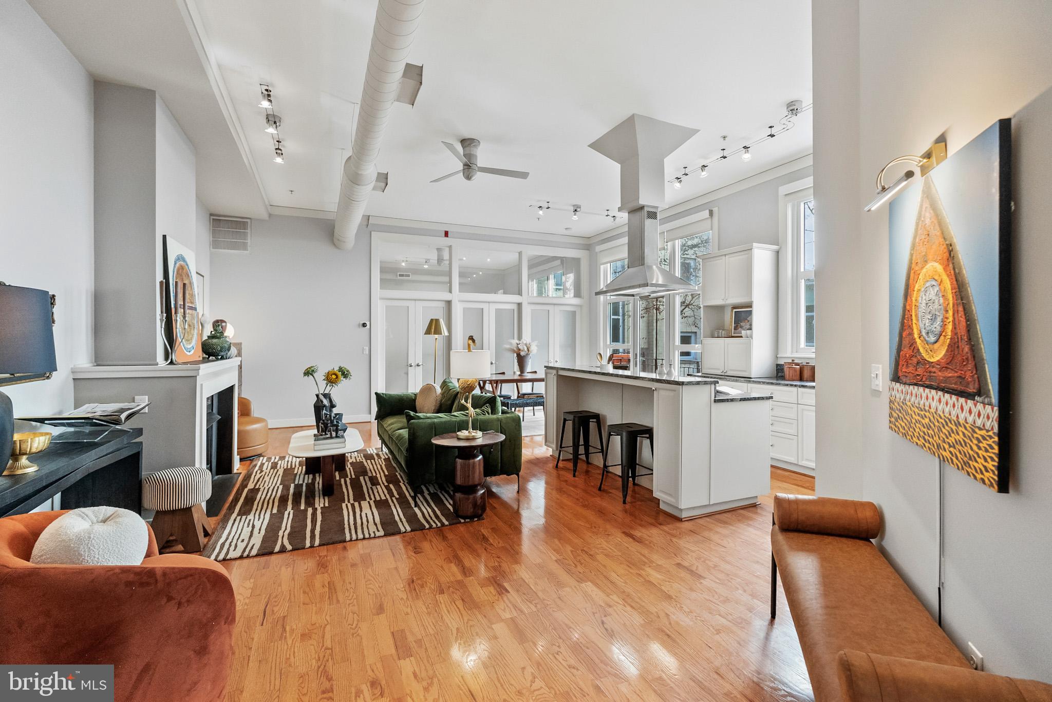 2380 Champlain Street Northwest, Unit 202 Washington, DC 20009 - Photo 3 of 28 Bright Open Floor Plan