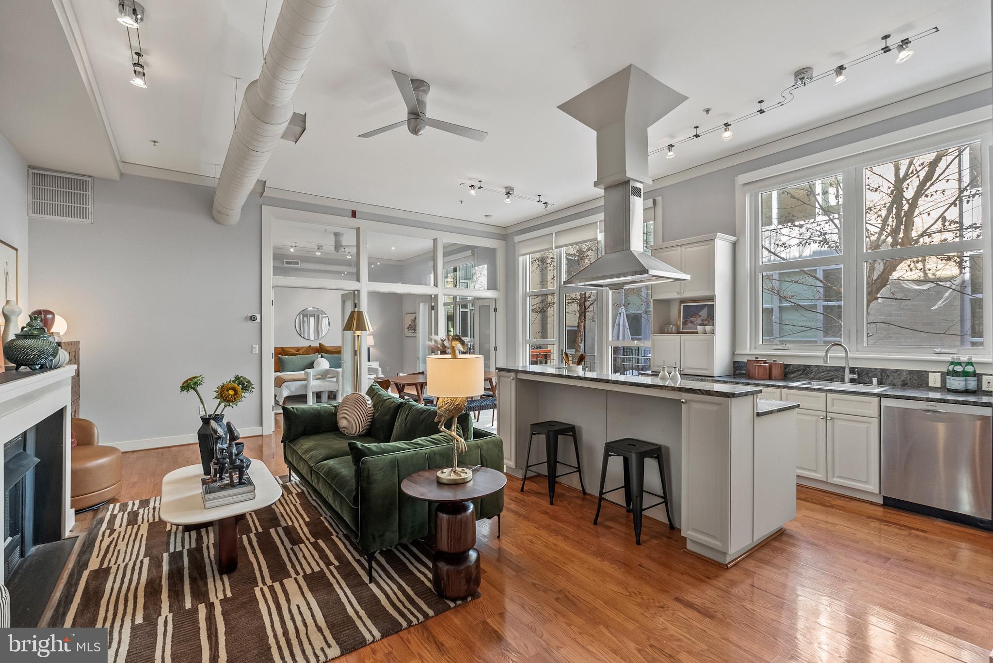 2380 Champlain Street Northwest, Unit 202 Washington, DC 20009 - Photo 7 of 28 Open Floor Plan