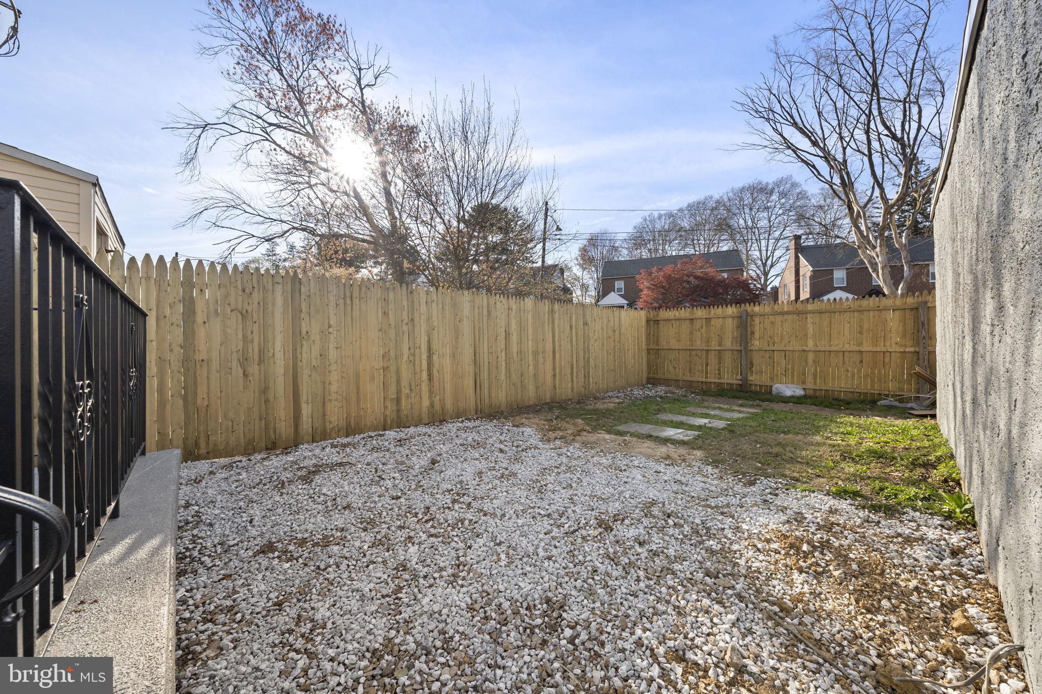 2517 Marshall Road Drexel Hill, PA 19026 - Photo 29 of 29 a view of backyard with wooden fence