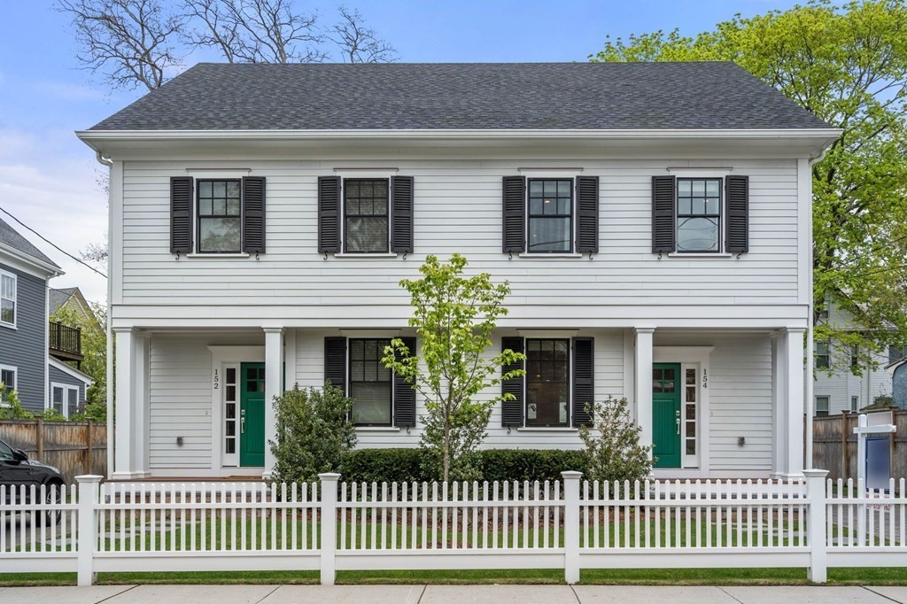 154 Spring Street, Unit 154 Watertown, MA 02472 - Photo 1 of 27 a front view of a house