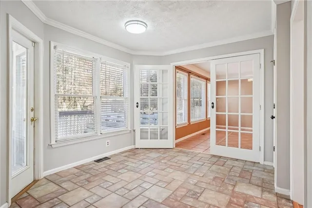 a close view of a shower in a bathroom