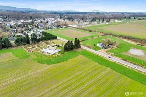 a view of a city with an ocean