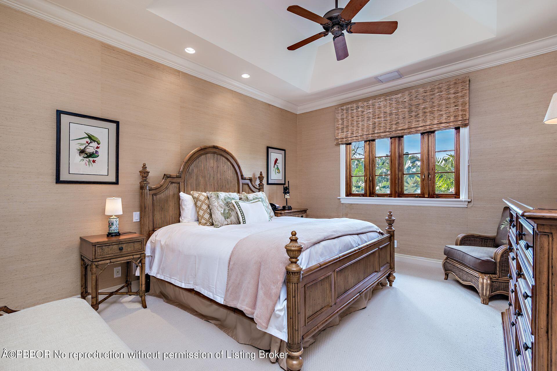 250 Country Club Road Palm Beach, FL 33480 - Photo 13 of 33 a bed room with a bed and a window