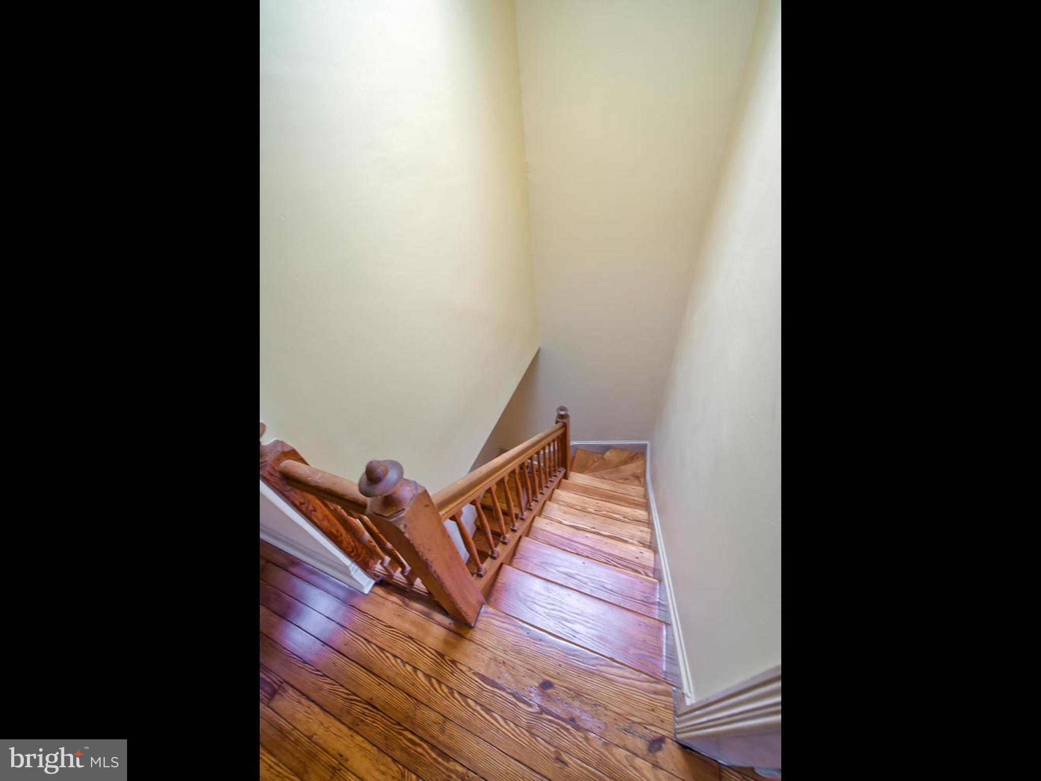123 East 3rd Street Frederick, MD 21701 - Photo 20 of 28 a view of an entryway with staircase