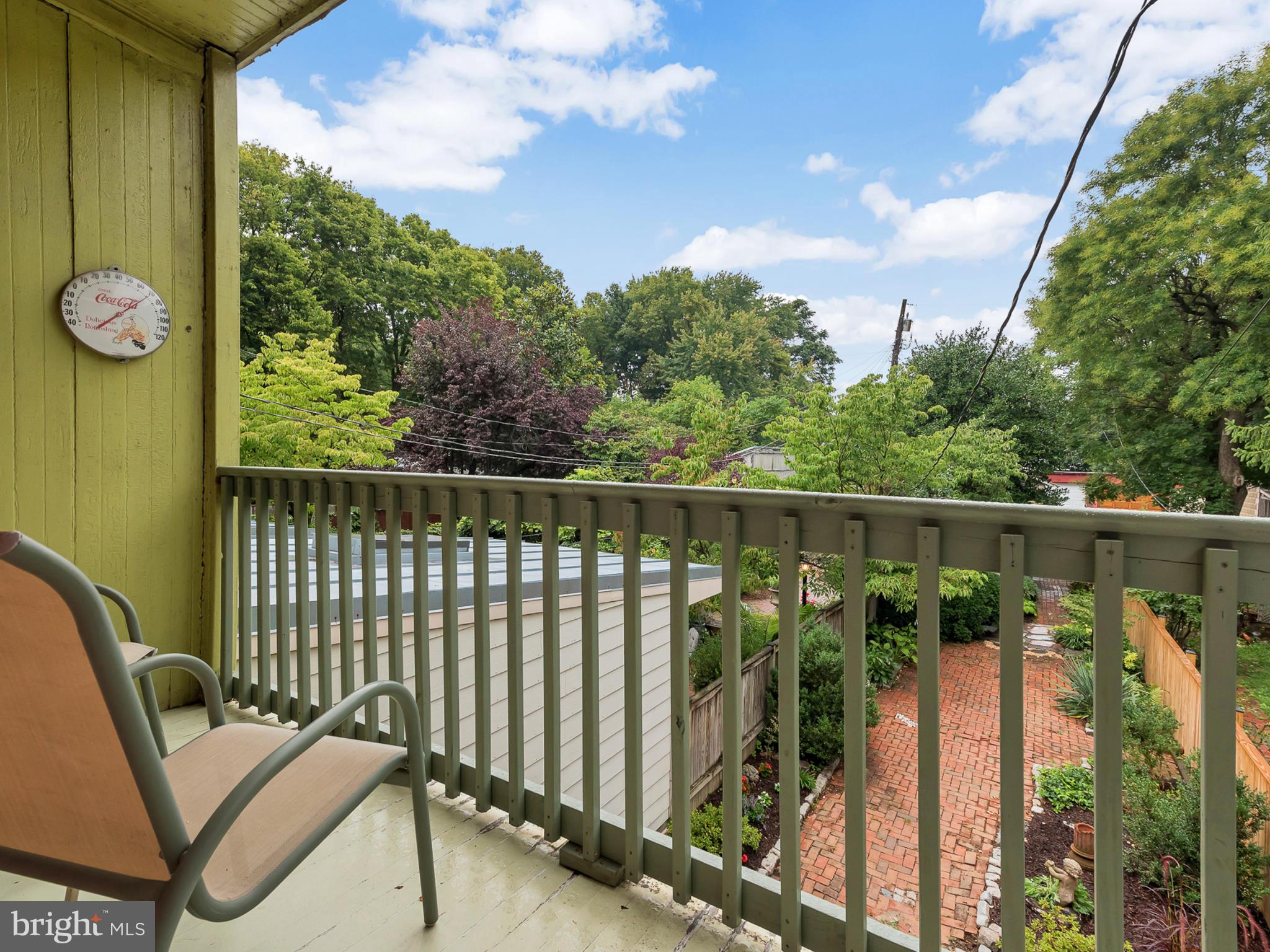 123 East 3rd Street Frederick, MD 21701 - Photo 22 of 28 a view of a balcony with chairs