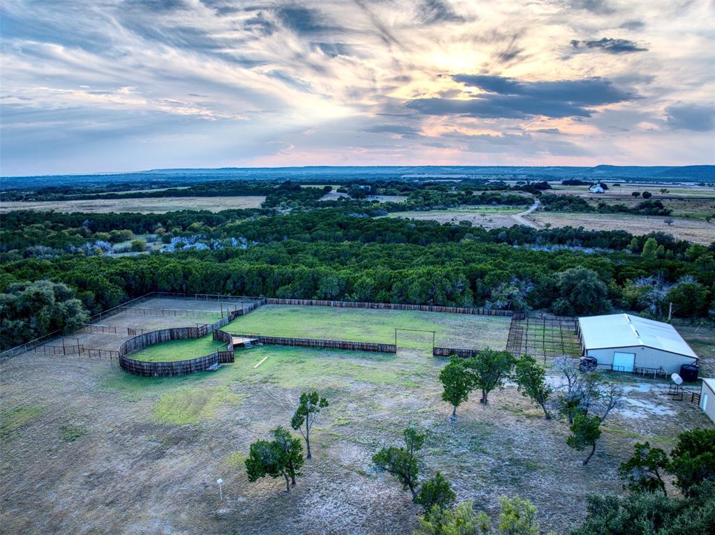 2525 Dodson Pr Road Gordon, TX 76453 - Photo 2 of 31 Aerial view at dusk of a view of rural / pastoral area