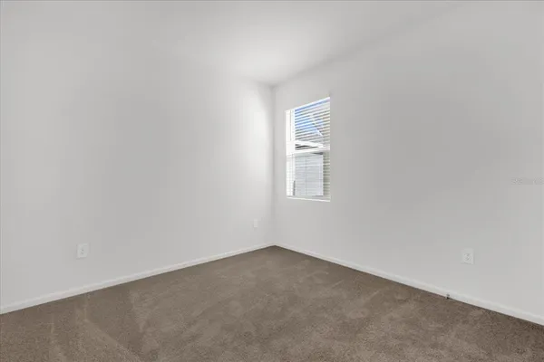 a view of a small space with window