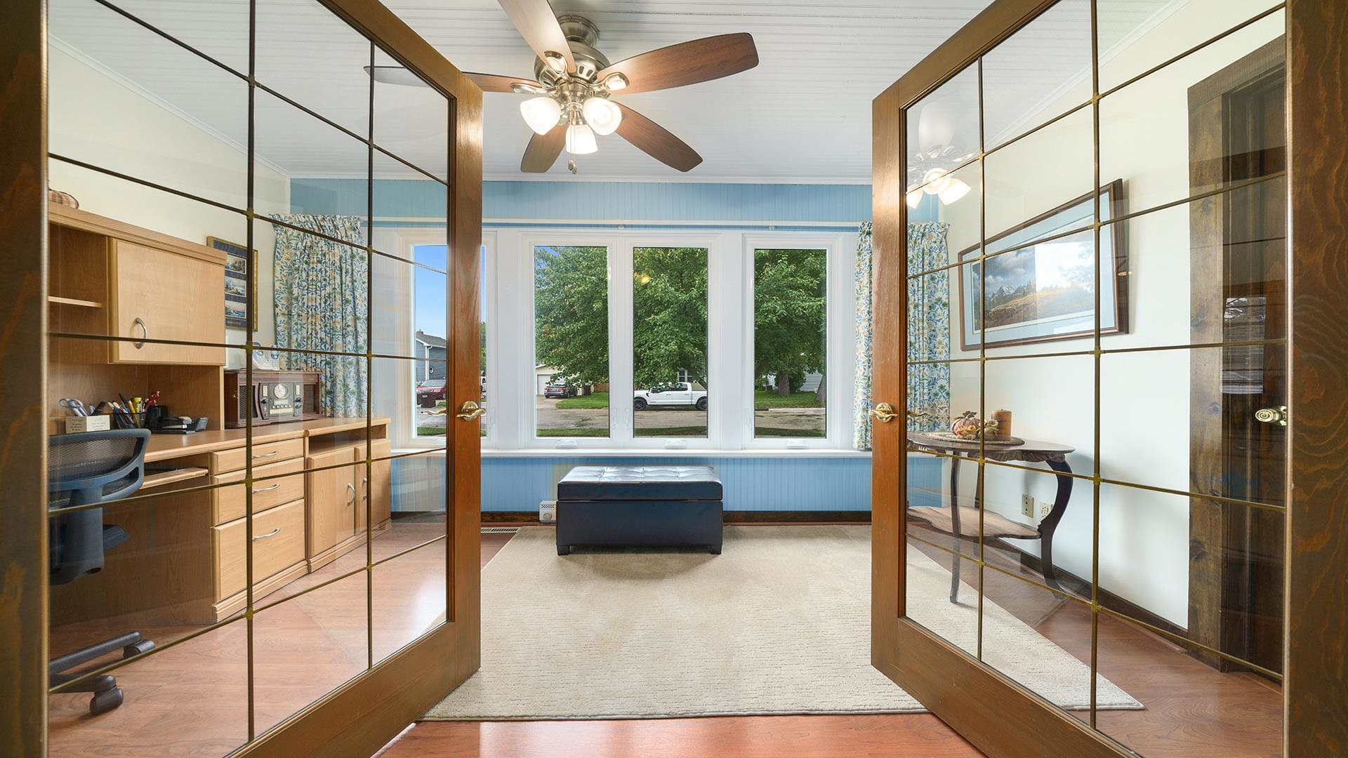 915 North 8th Street Rochelle, IL 61068 - Photo 12 of 38 a living room with stainless steel appliances furniture and a large window