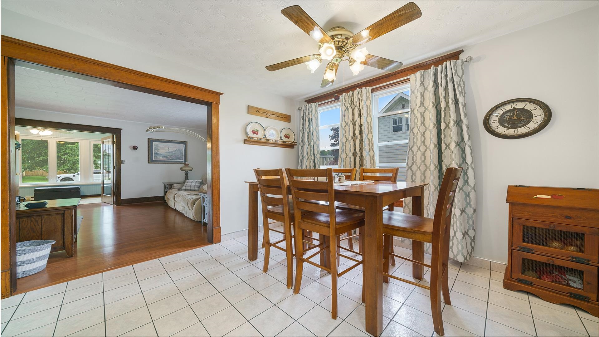 915 North 8th Street Rochelle, IL 61068 - Photo 10 of 38 a view of a dining room with furniture and a chandelier