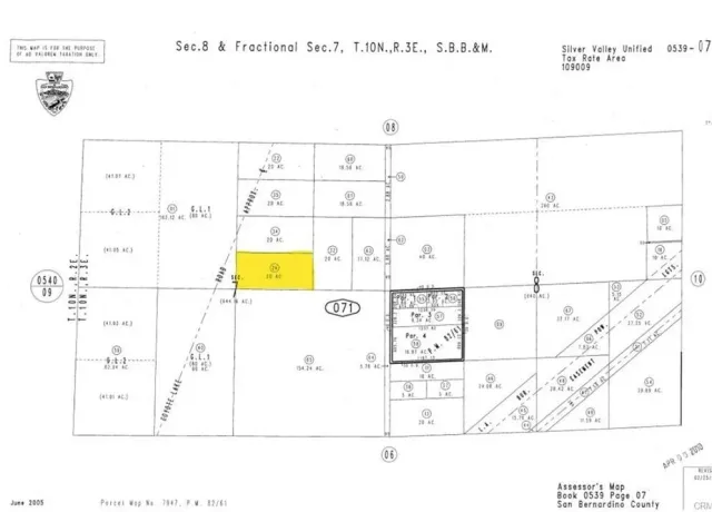$57,500 | 0 Coyote Lake Road, Newberry Springs, CA 92365