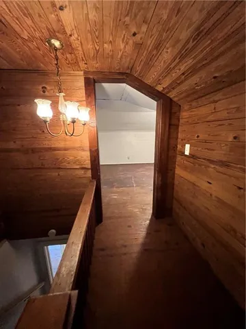 a view of empty room