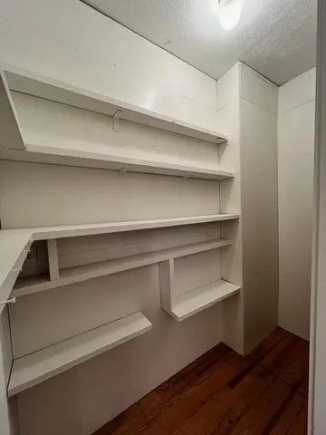 a view of storage and utility room