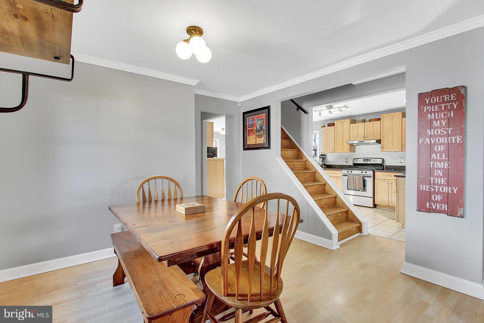 602 North Stuart Street Baltimore, MD 21221 - Photo 13 of 35 Dining Area Convenient to Kitchen