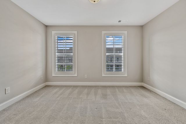 wooden floor and closet in a room