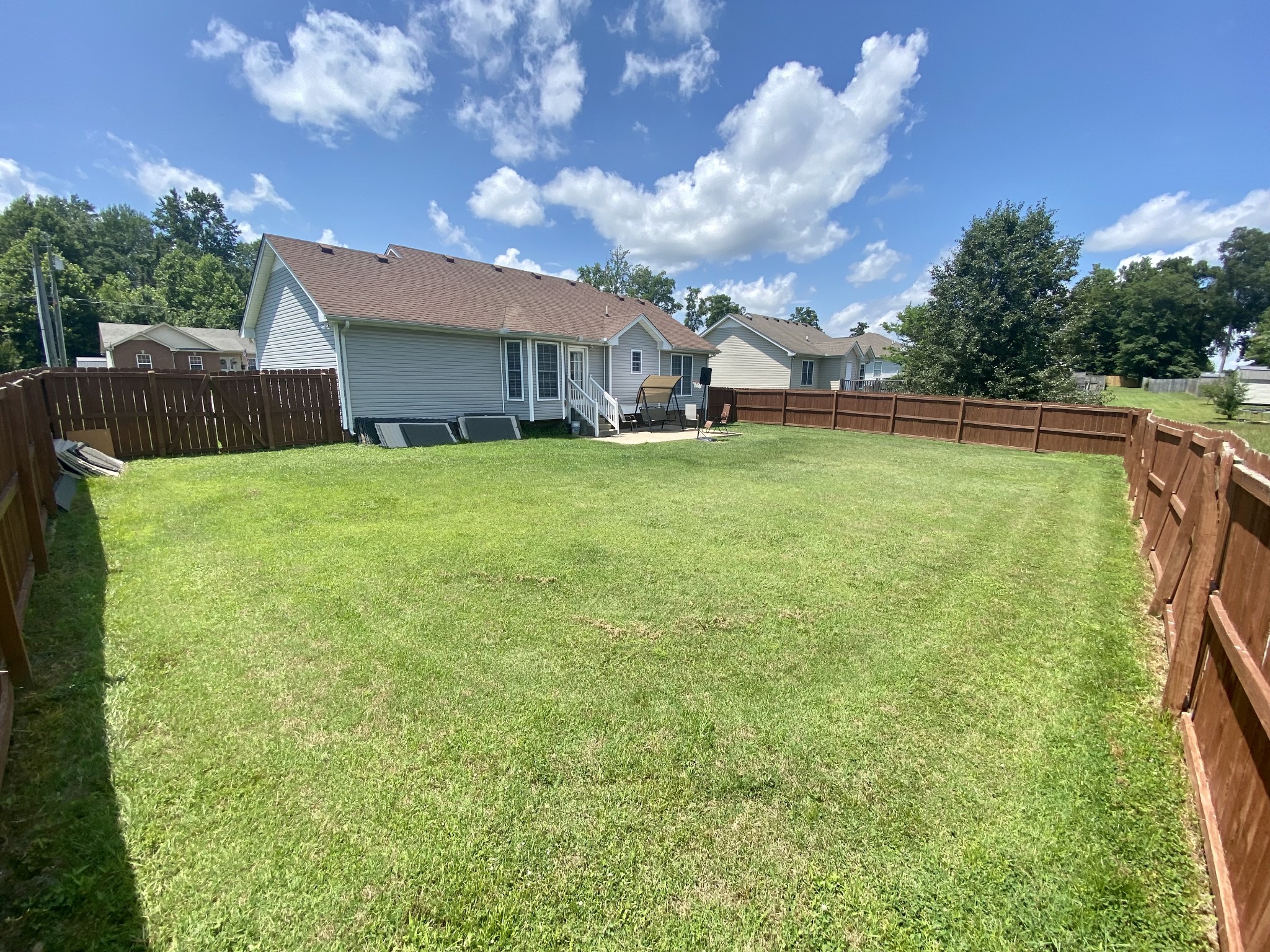 147 Filly Lane Springfield, TN 37172 - Photo 22 of 24 a view of a house with a backyard