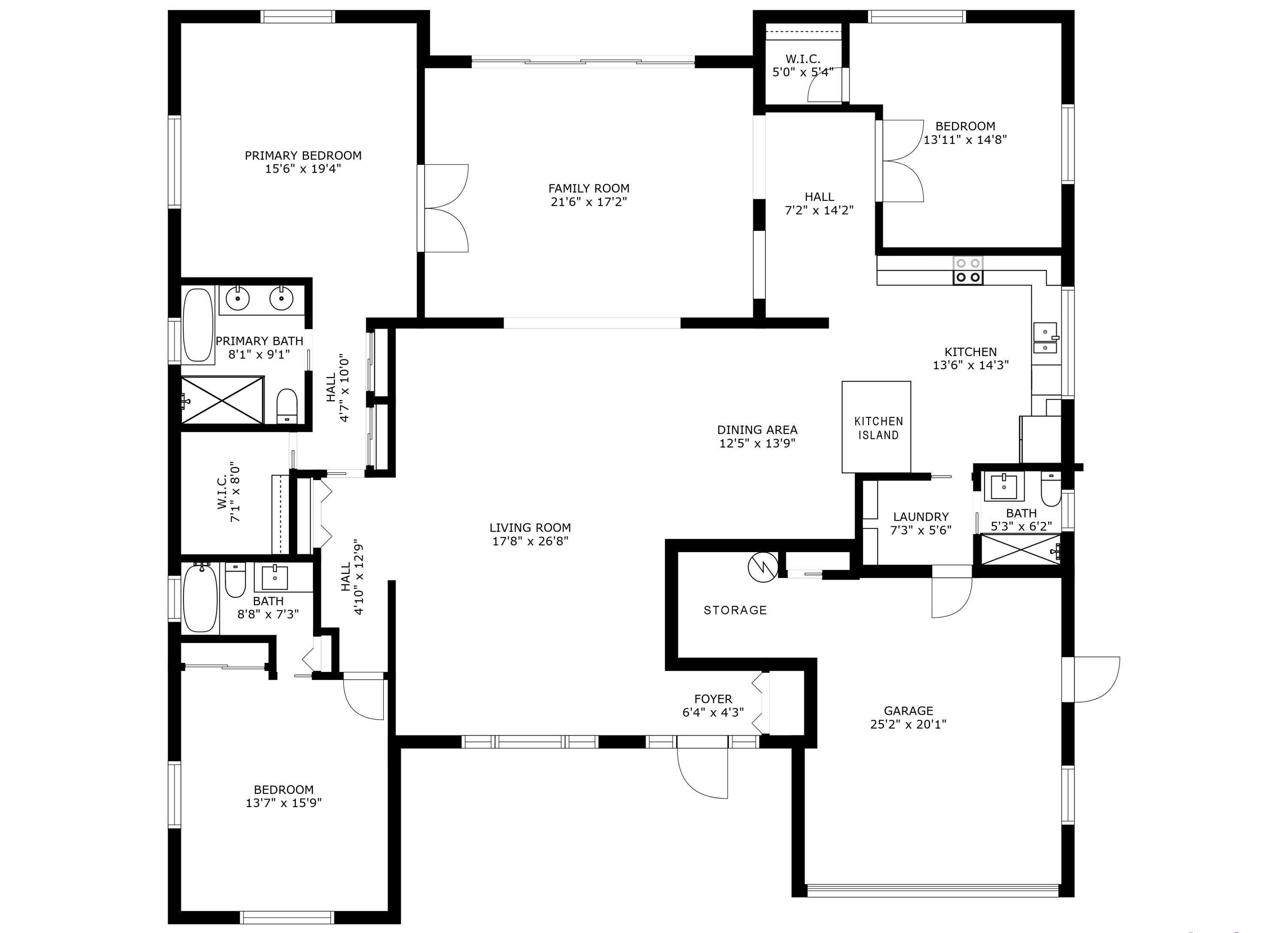 718 West Camino Real Boca Raton, FL 33486 - Photo 30 of 30 Floor Plan_718 W Camino Real