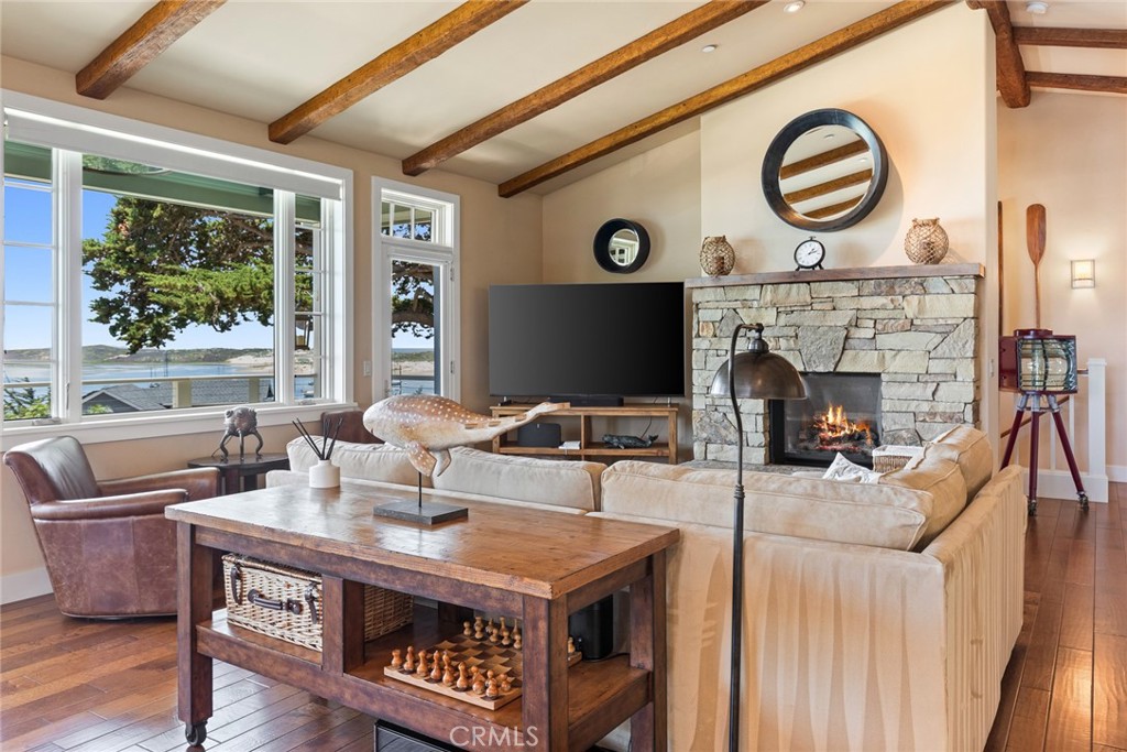 281 Main Street Morro Bay, CA 93442 - Photo 11 of 69 a view of a dining room with furniture window and wooden floor