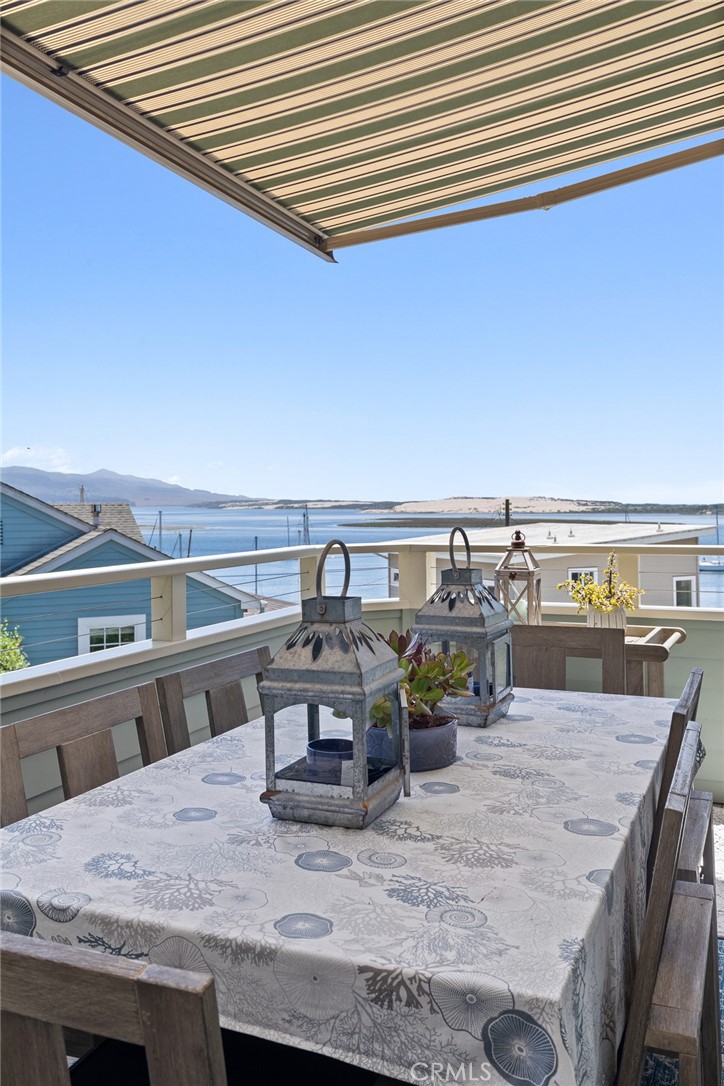 281 Main Street Morro Bay, CA 93442 - Photo 25 of 69 a view of a balcony with chairs