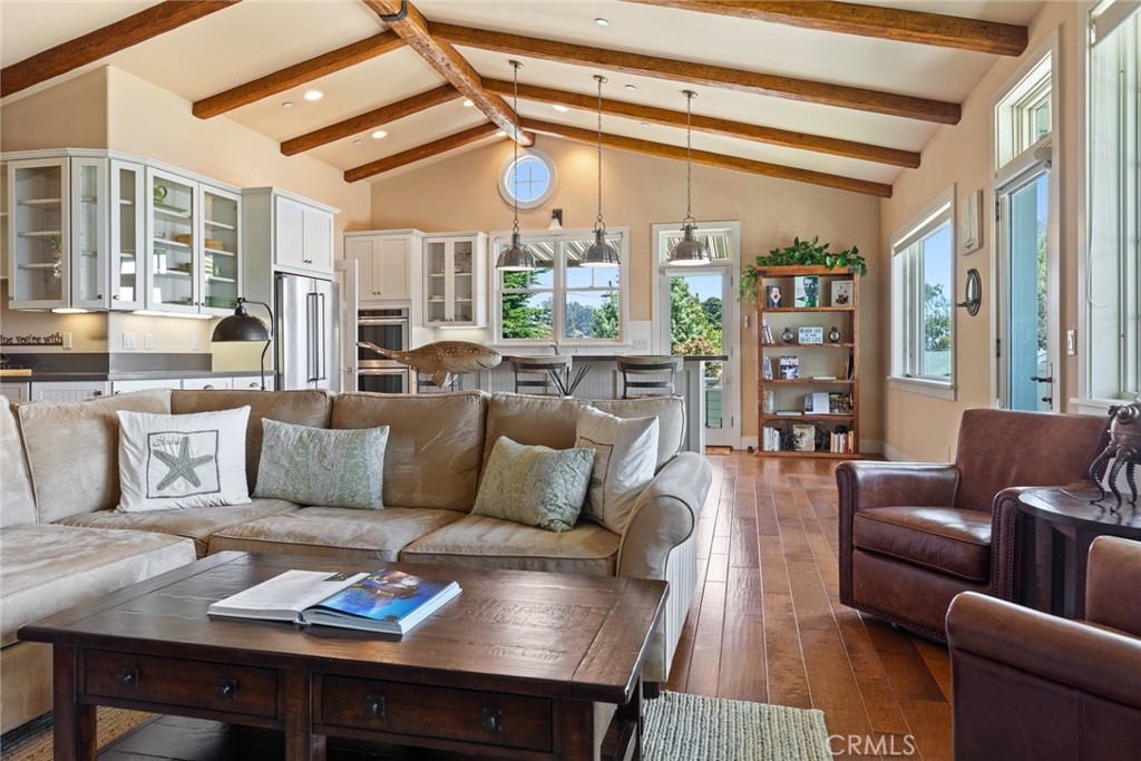 281 Main Street Morro Bay, CA 93442 - Photo 8 of 69 a living room with furniture and a large window